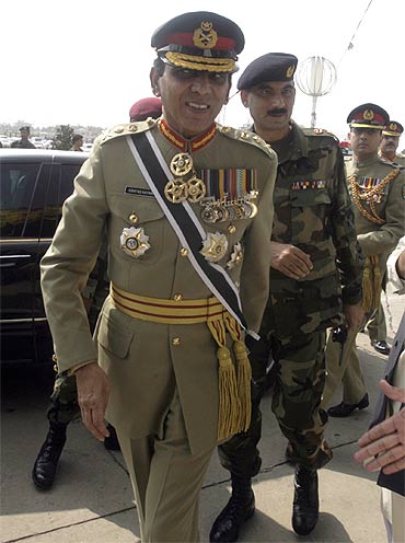 Pakistan army chief General Ashfaq Kayani