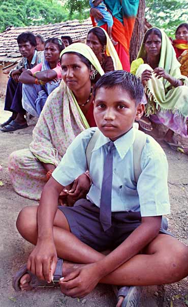 Vishal Namdev Pawar, the young schoolboy from Tembhali