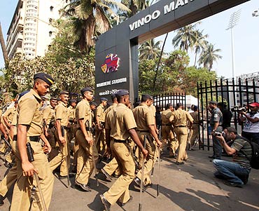 Mumbai police on high alert