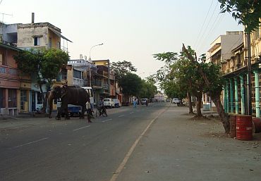 The Kizha Chittrai street