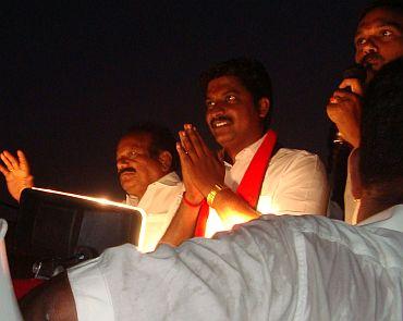 DMK candidate N Anand