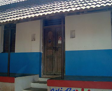 Raja's ancestral home in Velur. No one lives there now, say locals