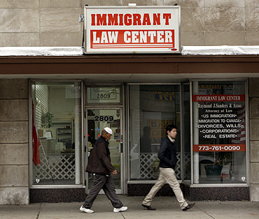 ahawwur Hussain Rana's office, which says Immigrant Law Center in Chicago