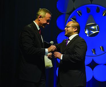 Maryland's Democratic Governor Martin O'Malley (left) inaugurates the conference