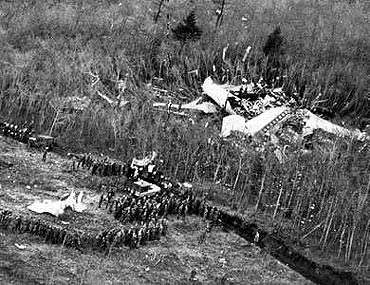 The Japan air crash, which killed 520