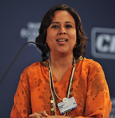 TV journalist Barkha Dutt