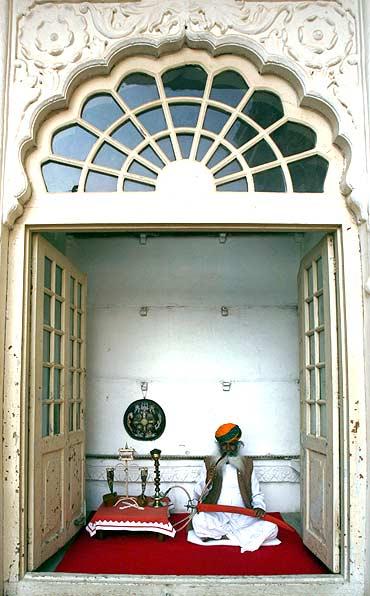 The Meharangarh Fort in Jodhpur, the ancestral fortress of rulers of Marwar.