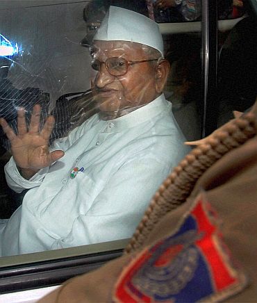 'Anna Hazare never used the word fast unto death'