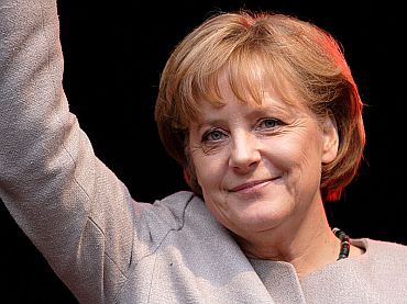 German Chancellor Angela Merkel the most powerful woman