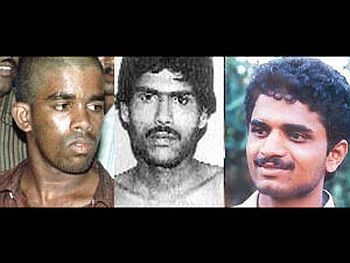 The three -- Murugan, Santhan and Perarivalan -- lodged in Vellore jail, were scheduled to be hanged in September