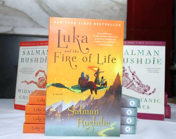 Salman Rushdie's latest novel Luka and the Fire of Life