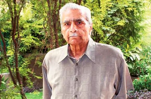 Former Union Minister and Team Anna member Shanti Bhushan