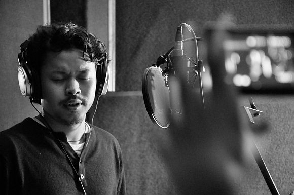 Ronid Chingangbam of the Imphal Talkies. The Delhi-based PhD student asks hard questions of India with his songs