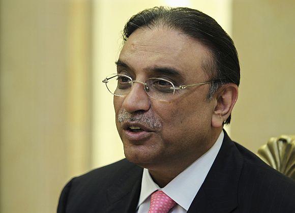 Pakistan President Asif Ali Zardari