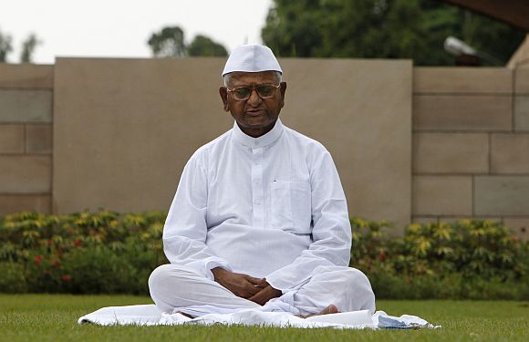 Hazare has raised the decibel on the issue