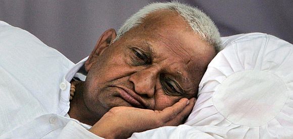 'Is Anna Hazare Satyawadi Harishchandra?'