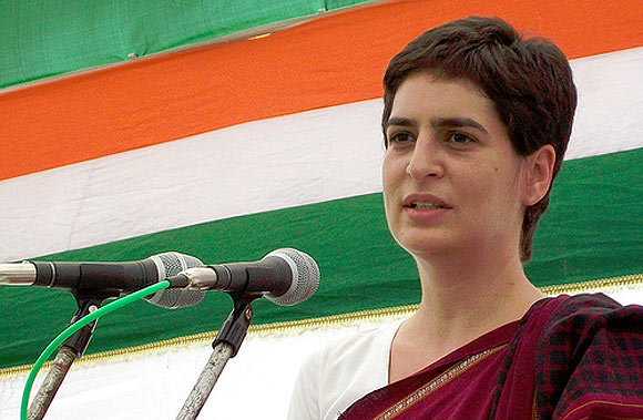 Priyanka may campaign in Nehru-Gandhi bastions