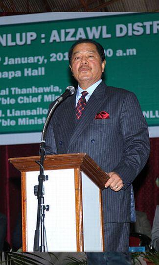 Mizoram Chief Minister Lal Thanhawala