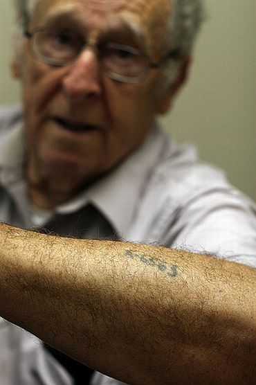 The infamous Auschwitz tattoo