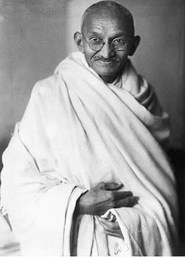 Archive photo of Mahatma Gandhi
