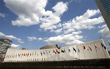 The United Nations in New York.