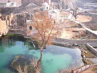 A temple in Chakwal, Pakistan