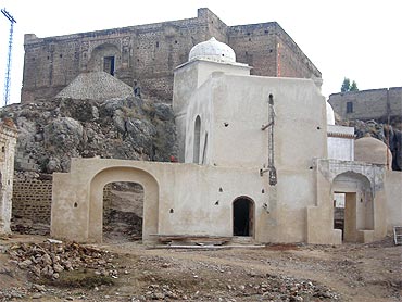 A temple in Chakwal, Pakistan