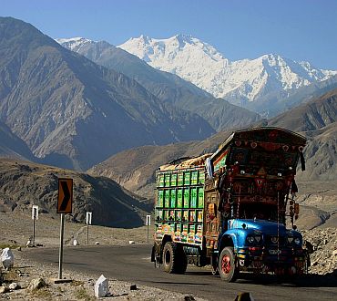 The Karakoram highway