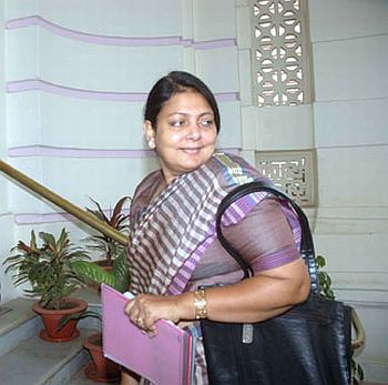 Social Welfare minister Parveen Amanullah