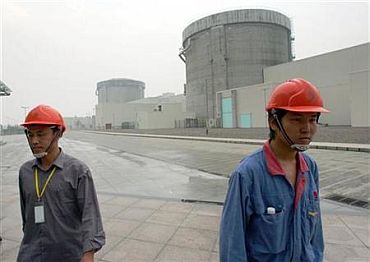 A nuclear power plant in China