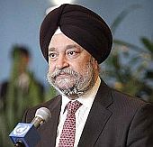 Union Minister Hardeep Singh Puri was re-elected to the RS
