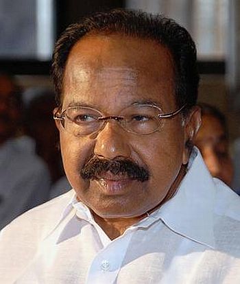 Law Minister Veerappa Moily