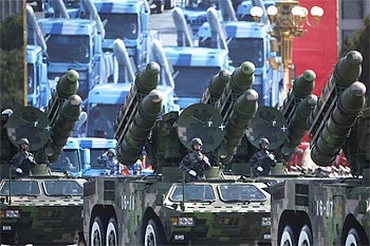 A PLA parade in Beijing