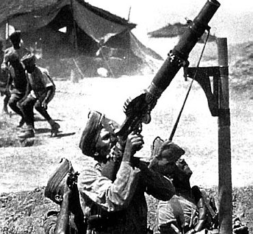 Archival photo shows the British Jat Regiment taking part in the 1st World War
