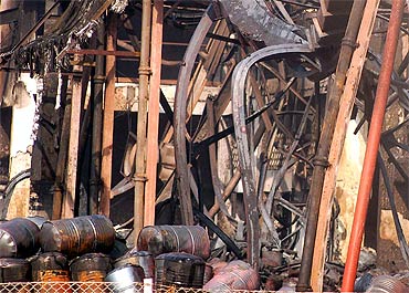 Intial reports suggest that a short circuit could have triggered the fire