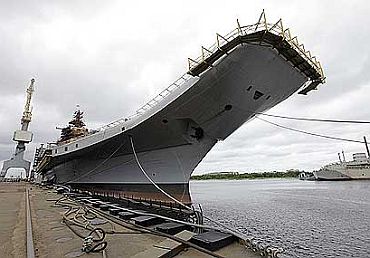 File photo of Admiral Gorshkov aircraft carrier