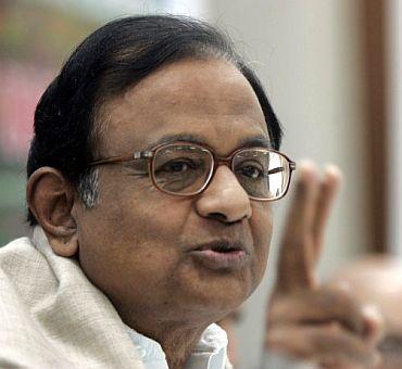 Home Minister P Chidambaram