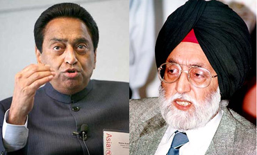 Ministers Kamal Nath and M S Gill were shunted to other ministries in the reshuffle