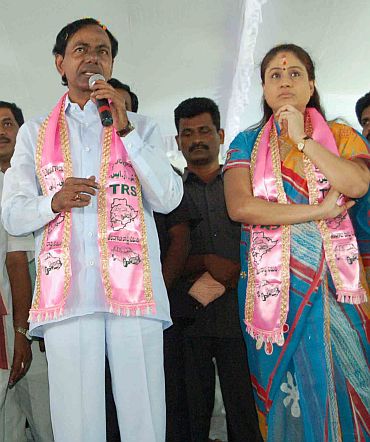 'If Congress creates Telangana, TRS will back it in polls'