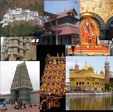 Some of the richest temples in India