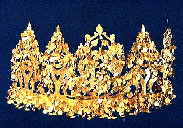 A crown, from the treasure