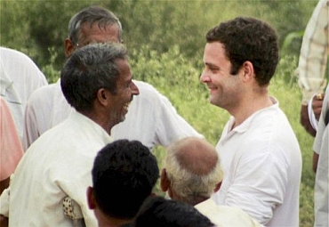 Rahul Gandhi touched an emotional chord as heard villagers out