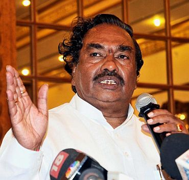K S Eshwarappa: Party loyalist; may face opposition from BSY camp
