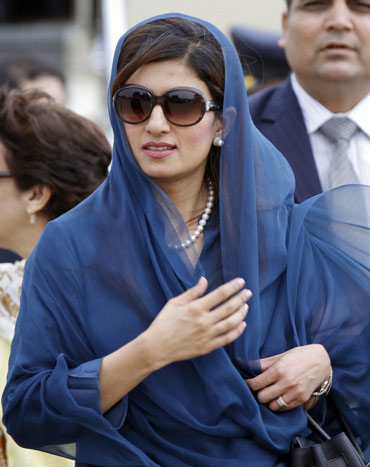 Pakistan's Foreign Minister Hina Rabbani Khar