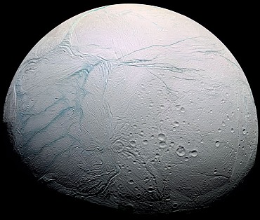 A Cassini image of Encaladus