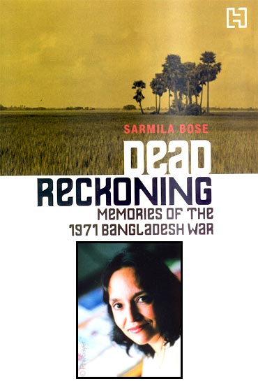 Sarmila Bose's book, Dead Reckoning. Inset: The author