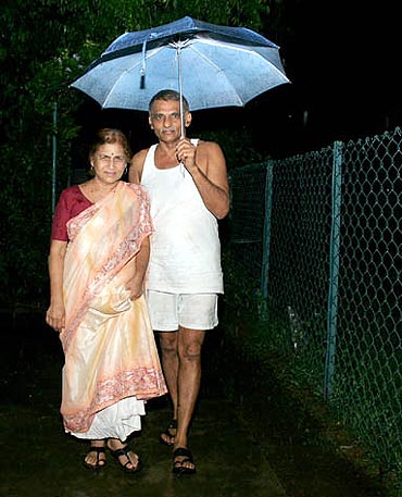 Prakash and Mandakini Amte