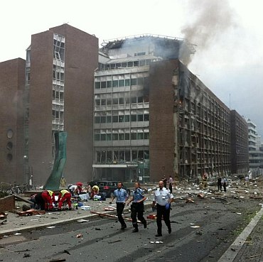 17 dead in twin strikes in Norway