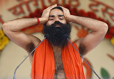 Yoga guru Baba Ramdev's fast entered the fourth day on Tuesday