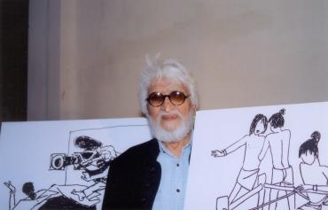 M F Husain.